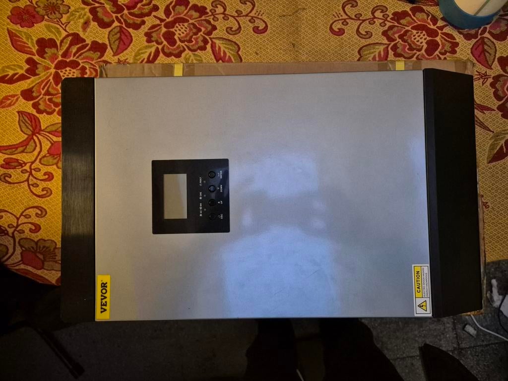Omvormer oplader zonnepanelen. NIEUW VEVOR POWER MPS 5KVA-60, Doe-het-zelf en Verbouw, Zonnepanelen en Toebehoren, Ophalen of Verzenden