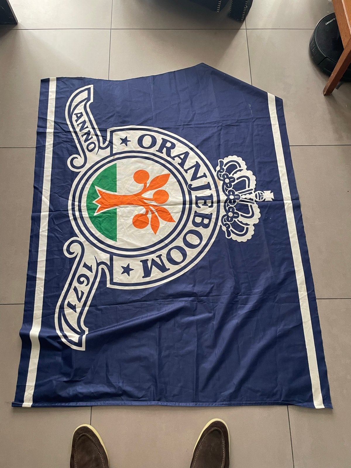 Vlag Oranjeboom bier, Ophalen of Verzenden, Gebruikt