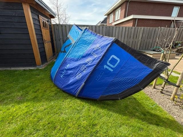 North Orbit 10 meter 2023 ZGAN, Watersport en Boten, Kitesurfen, Ophalen, 10 m², Geen board, Zo goed als nieuw