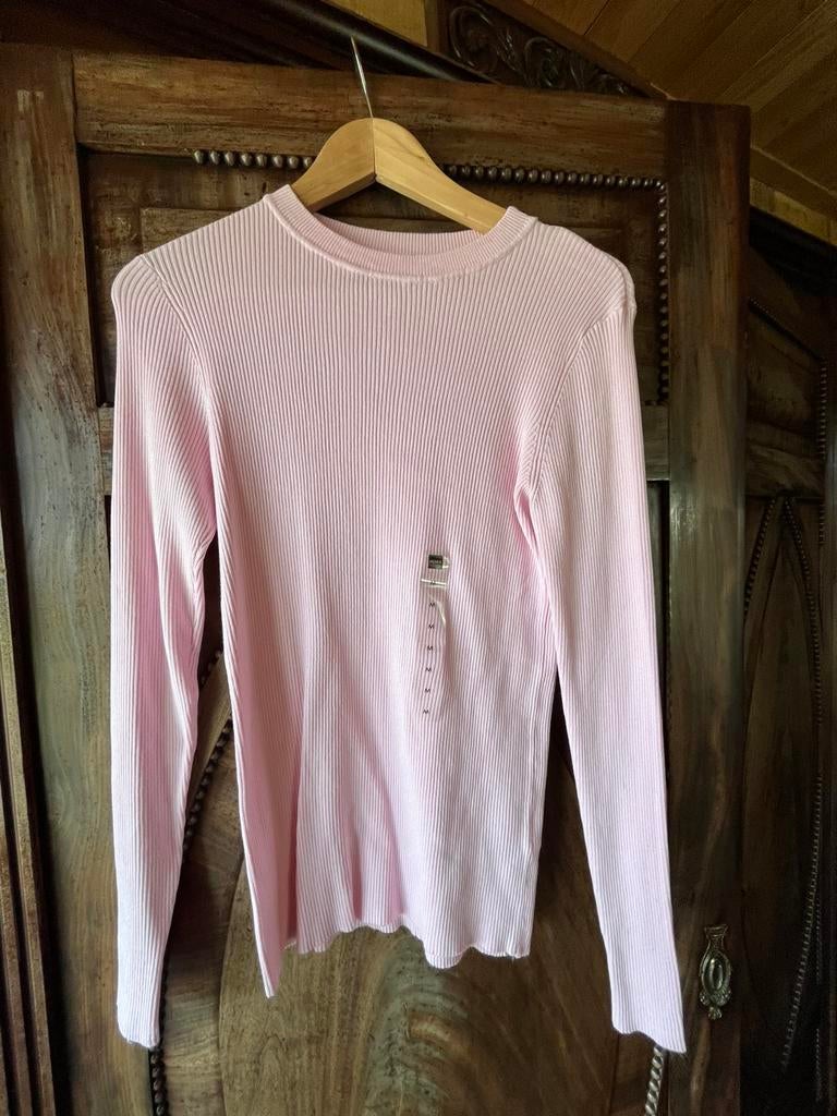 Roze longsleeve van Hema., Verzenden, Zo goed als nieuw, Roze
