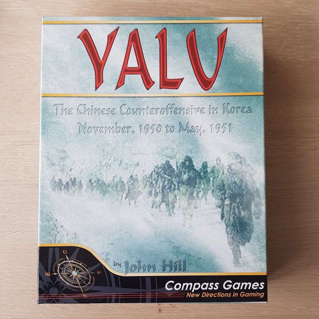 Yalu / Compass Games, Een of twee spelers, Ophalen of Verzenden, Gebruikt, Compass Games