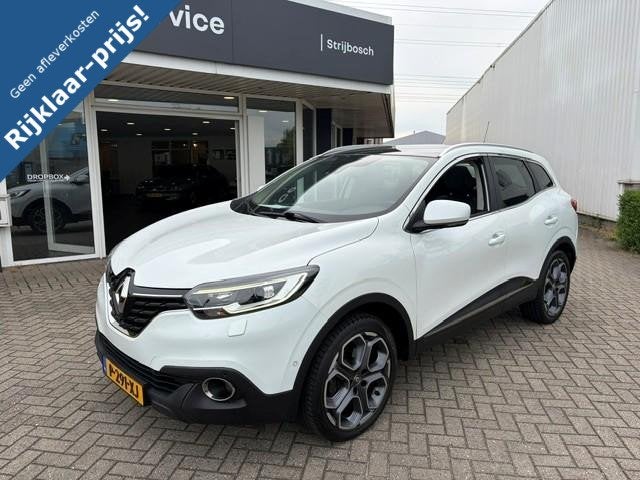 Renault Kadjar 1.2 TCe Bose, Auto's, Renault, Kadjar, Euro 6, 4 cilinders, Wit