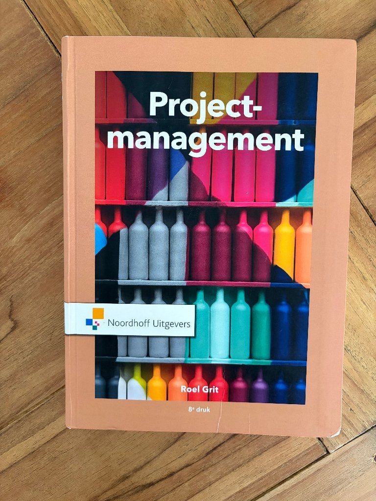 Projectmanagement studieboek, Boeken, Roel Grit, Zo goed als nieuw, Beta, HBO