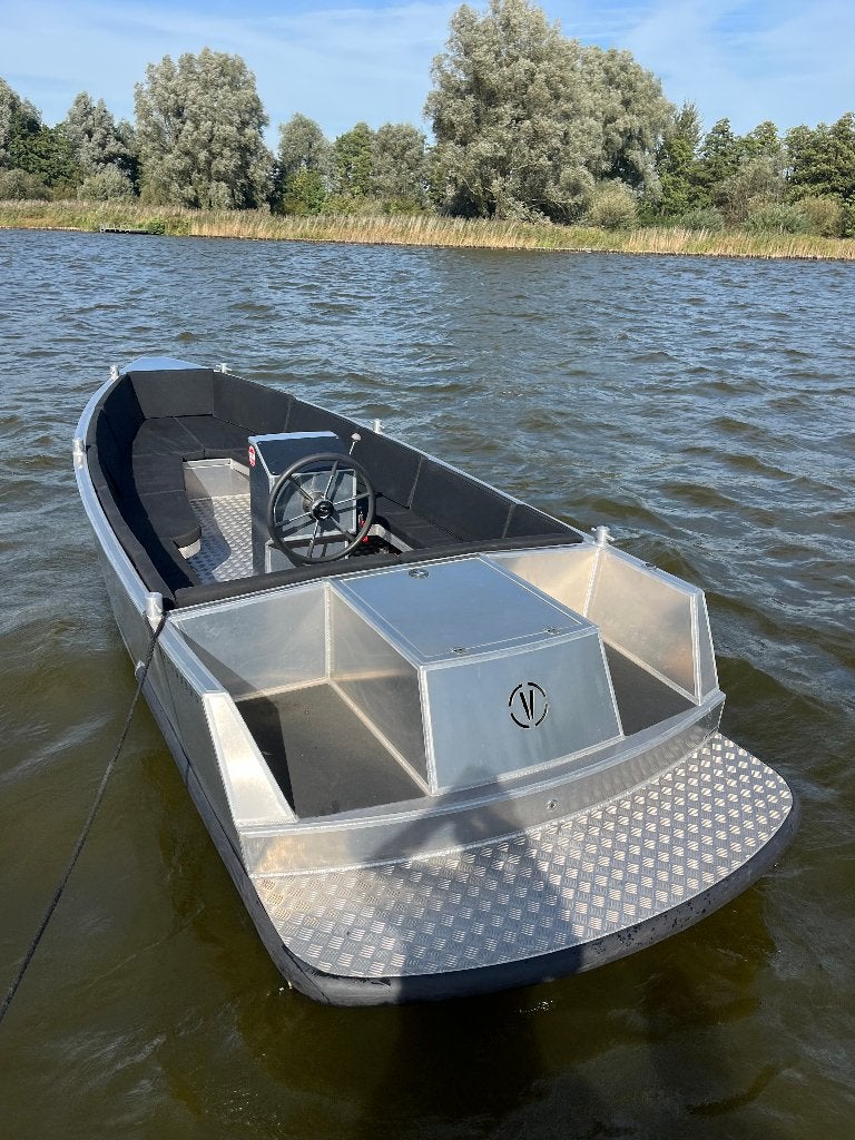 Van Vossen 600FB    bouwjaar 2019, Watersport en Boten, Tender, 15 pk, Aluminium, 2 m