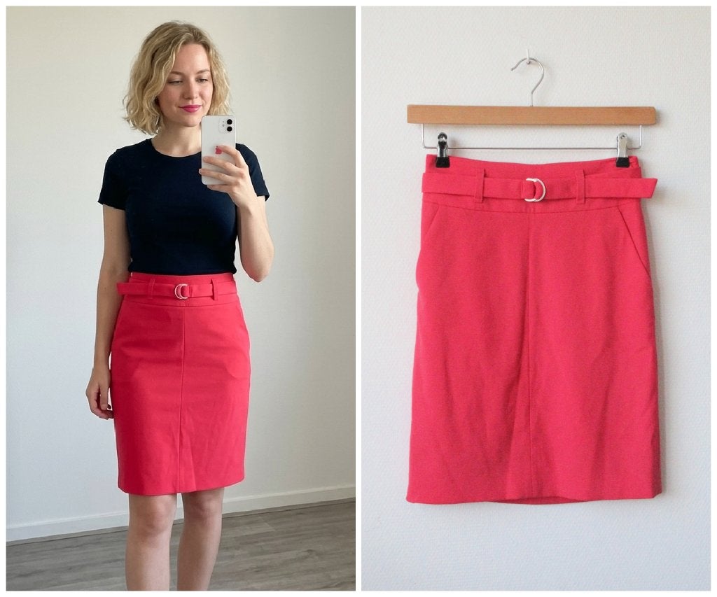 Hugo Boss - NIEUW - schitterende rok roze - maat 36, Verzenden, Nieuw, Roze, Maat 36 (S)