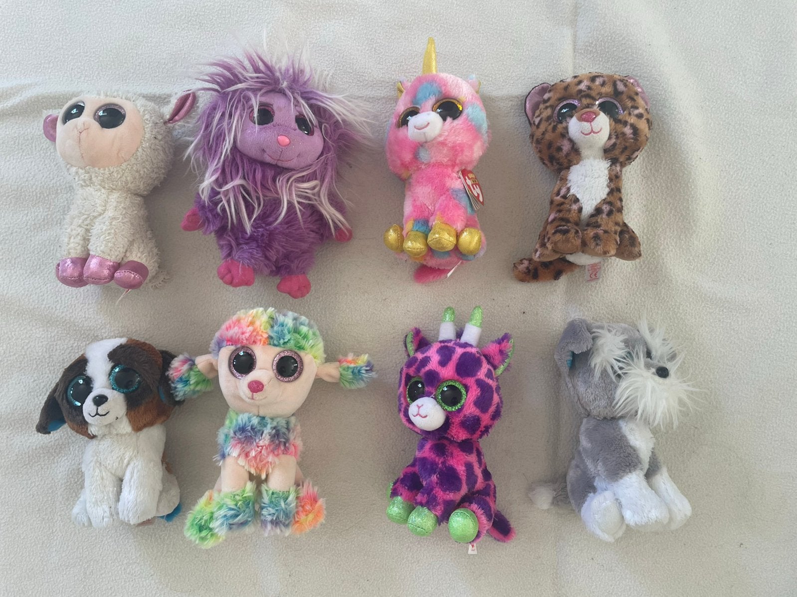 TY Beany Babies (grootoogjes), Ophalen, Overige karakters, Overige typen, Wasbaar