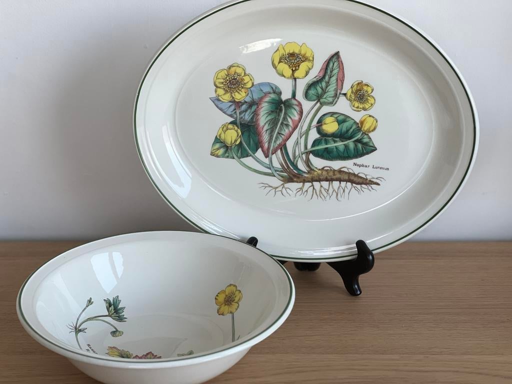 Wedgwood - Florabunda - serveerschalen, Antiek en Kunst, Antiek | Schalen, Ophalen of Verzenden