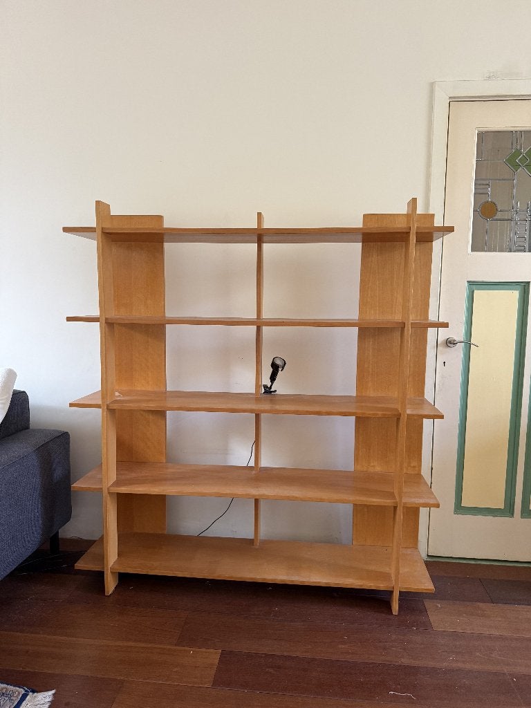 Mid-century stijl kast, Huis en Inrichting, Ophalen, Met plank(en), Gebruikt, 150 tot 200 cm
