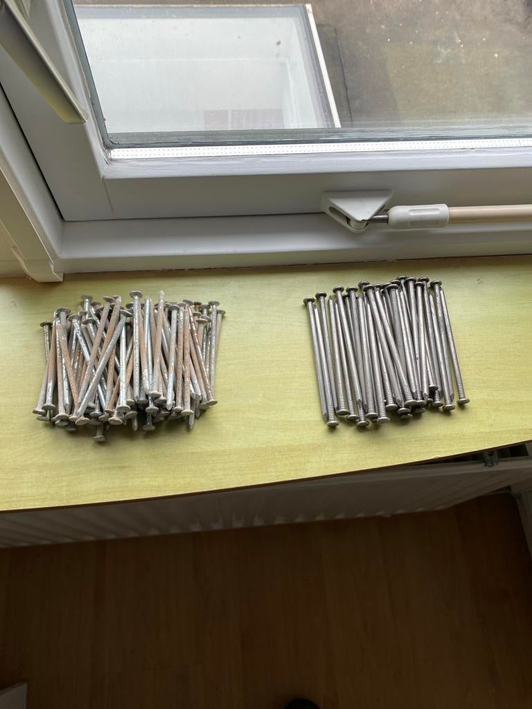 Diverse Spijkers, Sieraden, Tassen en Uiterlijk, Manchetknopen, Zo goed als nieuw, Overige materialen, Ophalen of Verzenden