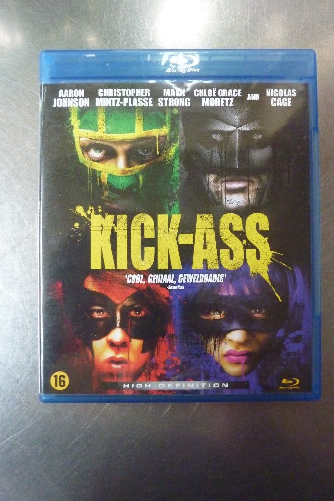 Kick-Ass, Cd's en Dvd's, Blu-ray, Vanaf 16 jaar, Film, Actie, Ophalen of Verzenden