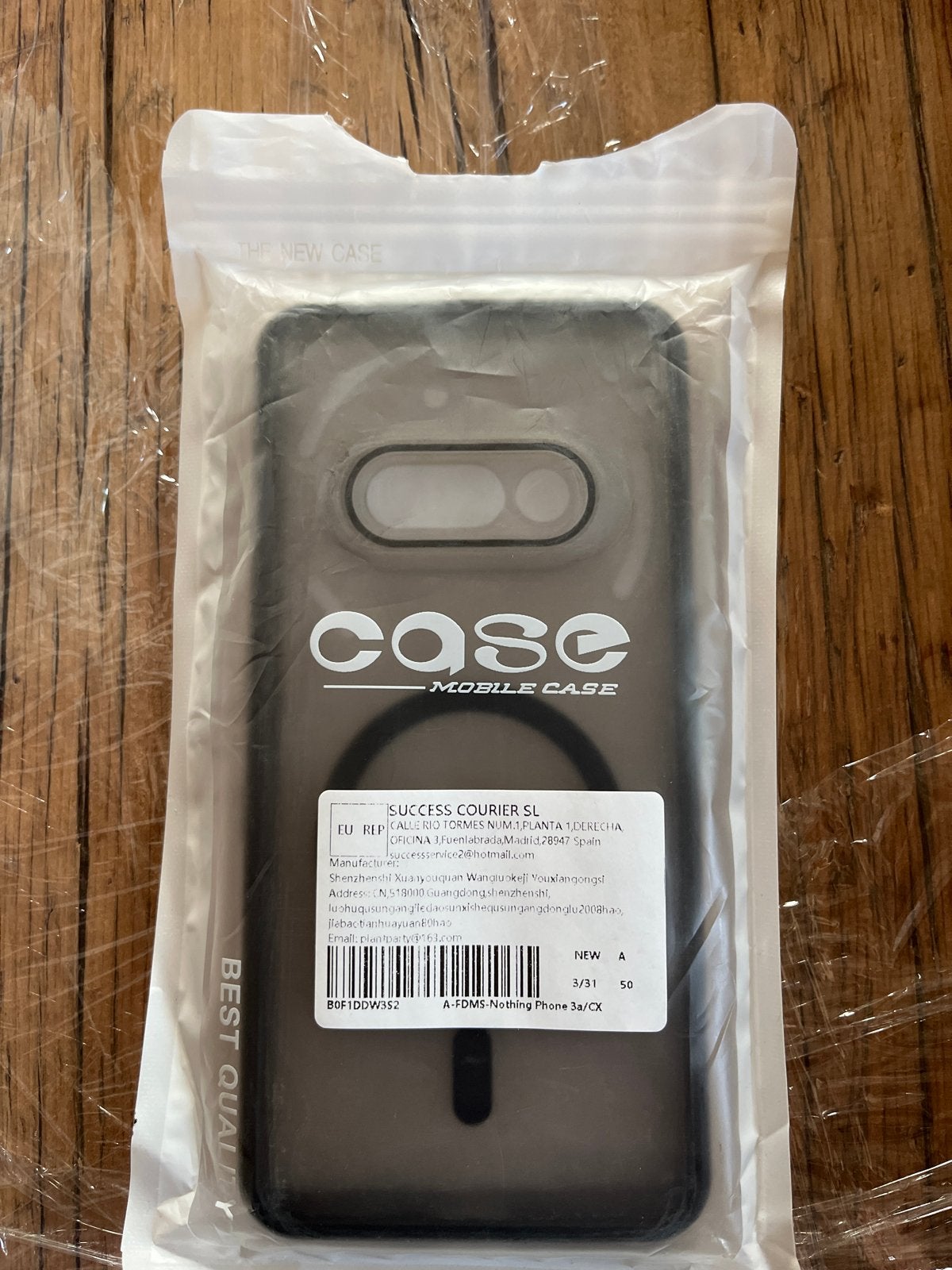 Telefoonhoesje voor Nothing Phone 2a - Nieuwstaat, Telecommunicatie, Ophalen of Verzenden, Zo goed als nieuw, Hoesje of Tasje