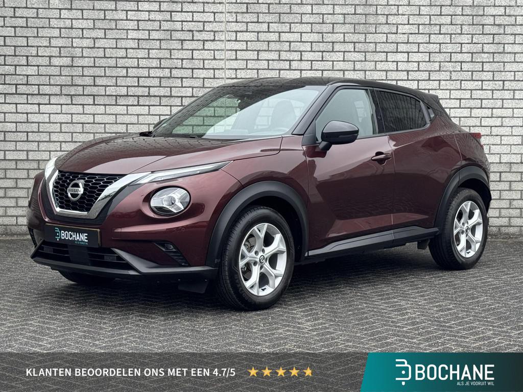 Nissan Juke 1.0 DIG-T N-Connecta | Stoelverwarming | Navigat, Auto's, Voorwielaandrijving, Stof, Met garantie (alle), Origineel Nederlands