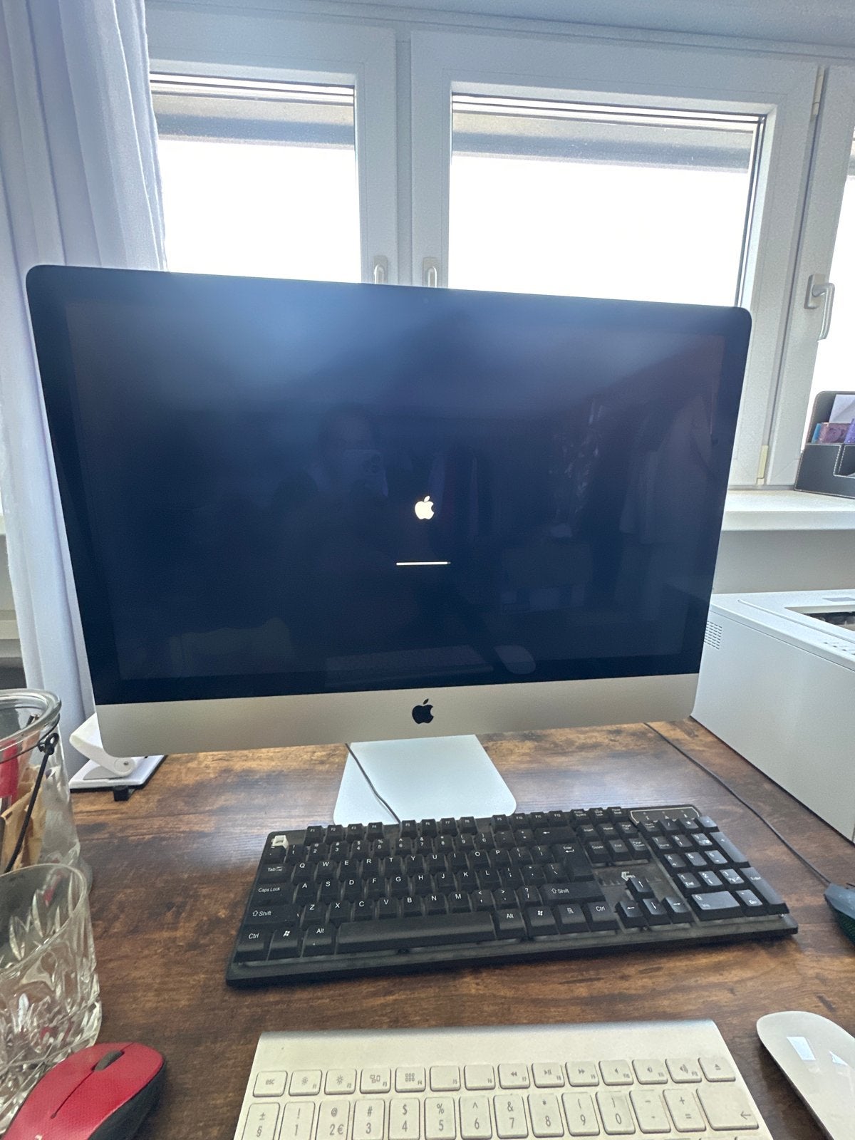 Oude iMac voor onderdelen - start niet goed op, Computers en Software, Apple Desktops, Ophalen, Niet werkend, IMac