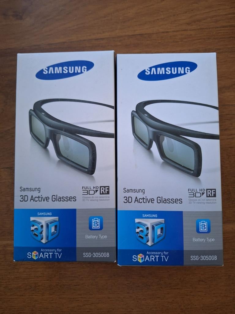 Samsung 3D Active Glasses (2 stuks, nieuw in geopende doos), Ophalen of Verzenden, Nieuw