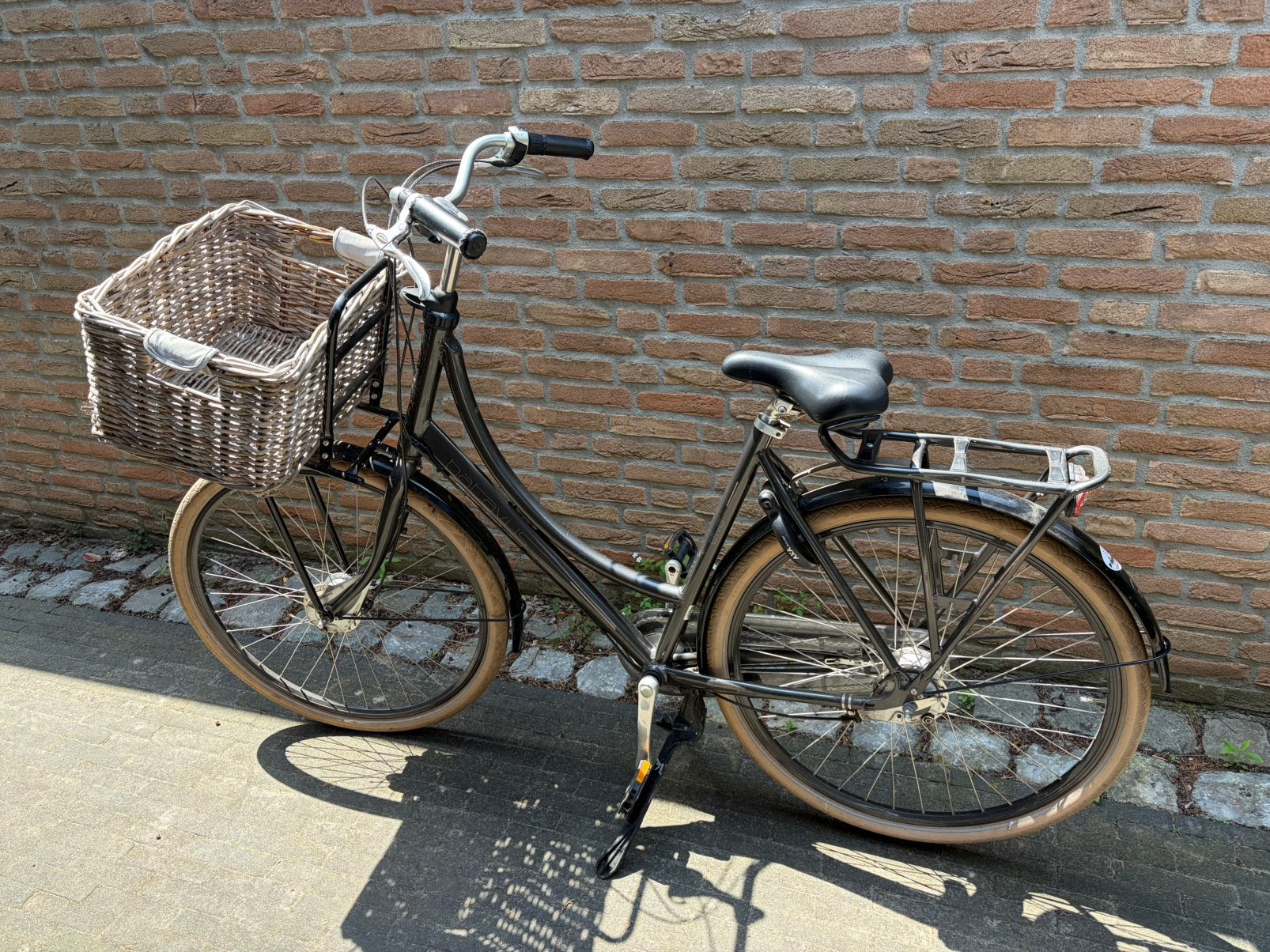 Batavus diva plus DN7 antraciet, Fietsen en Brommers, Fietsen | Dames | Moederfietsen, Ophalen, 0 zitjes, Gebruikt, Batavus