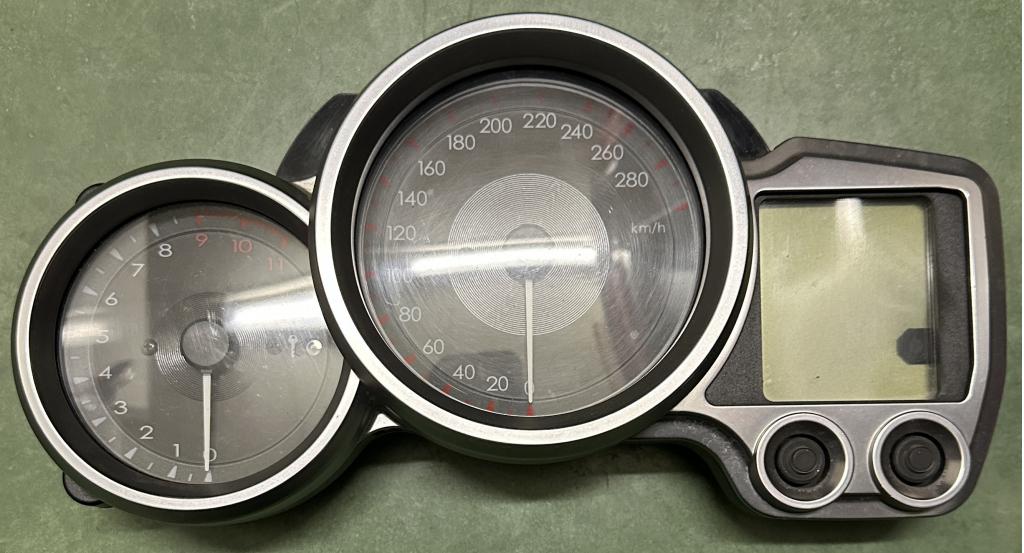 5x Yamaha FJR1300 KM Teller Tellerset Dashboard cockpit, Gebruikt, Niet ingevuld, Niet ingevuld, Ophalen