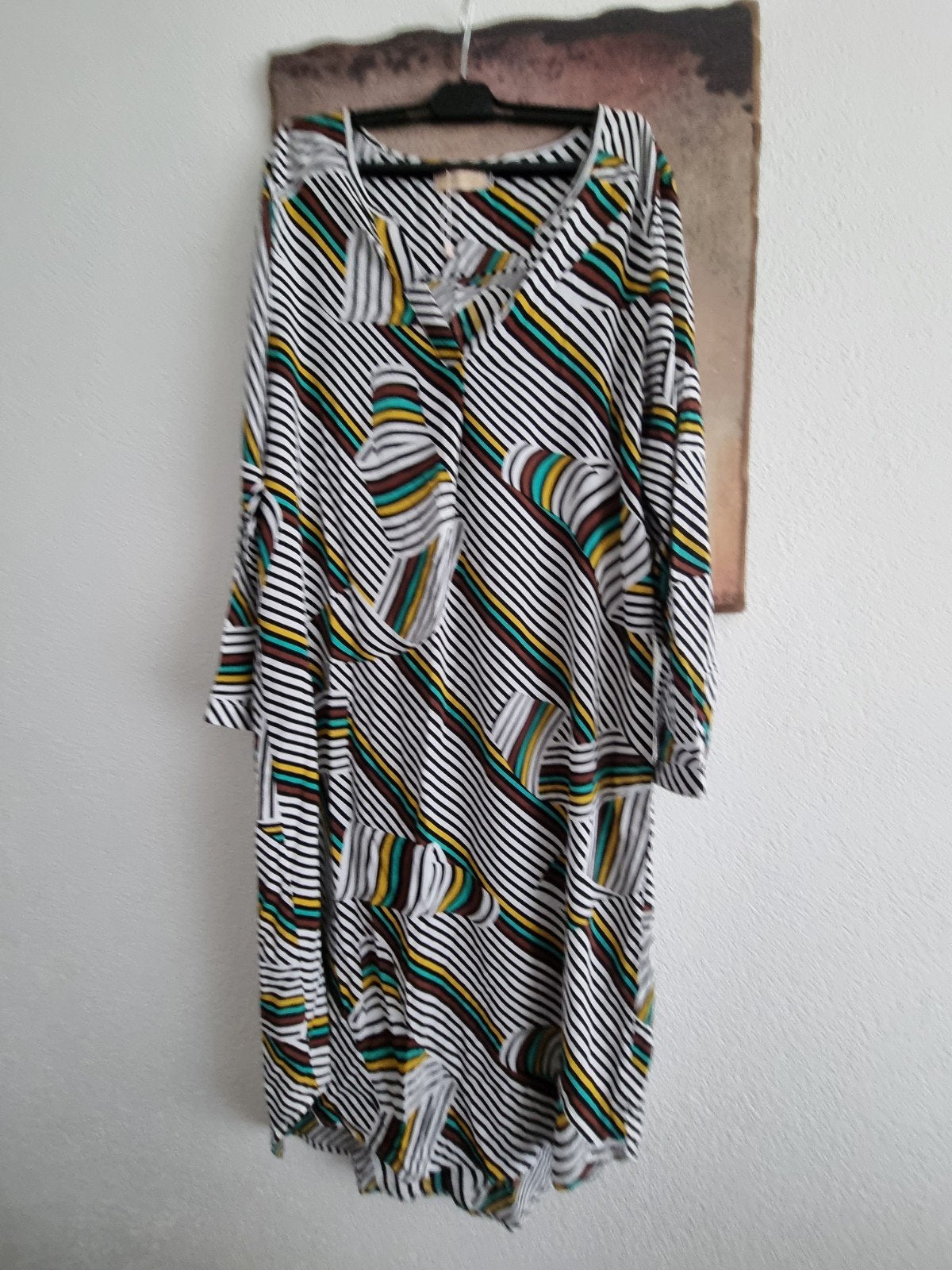 Gestreepte tuniek  met lange mouwen - Maat M, Kleding | Dames, Blouses en Tunieken, Maat 38/40 (M), Meerkleurig, Nieuw, Ophalen of Verzenden