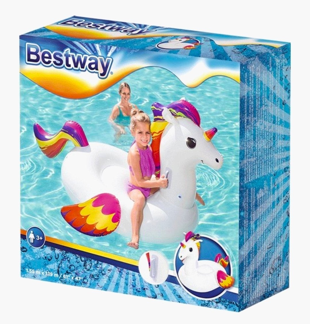 Mega Unicorn van Bestway opblaasfiguur, Ophalen of Verzenden, Nieuw