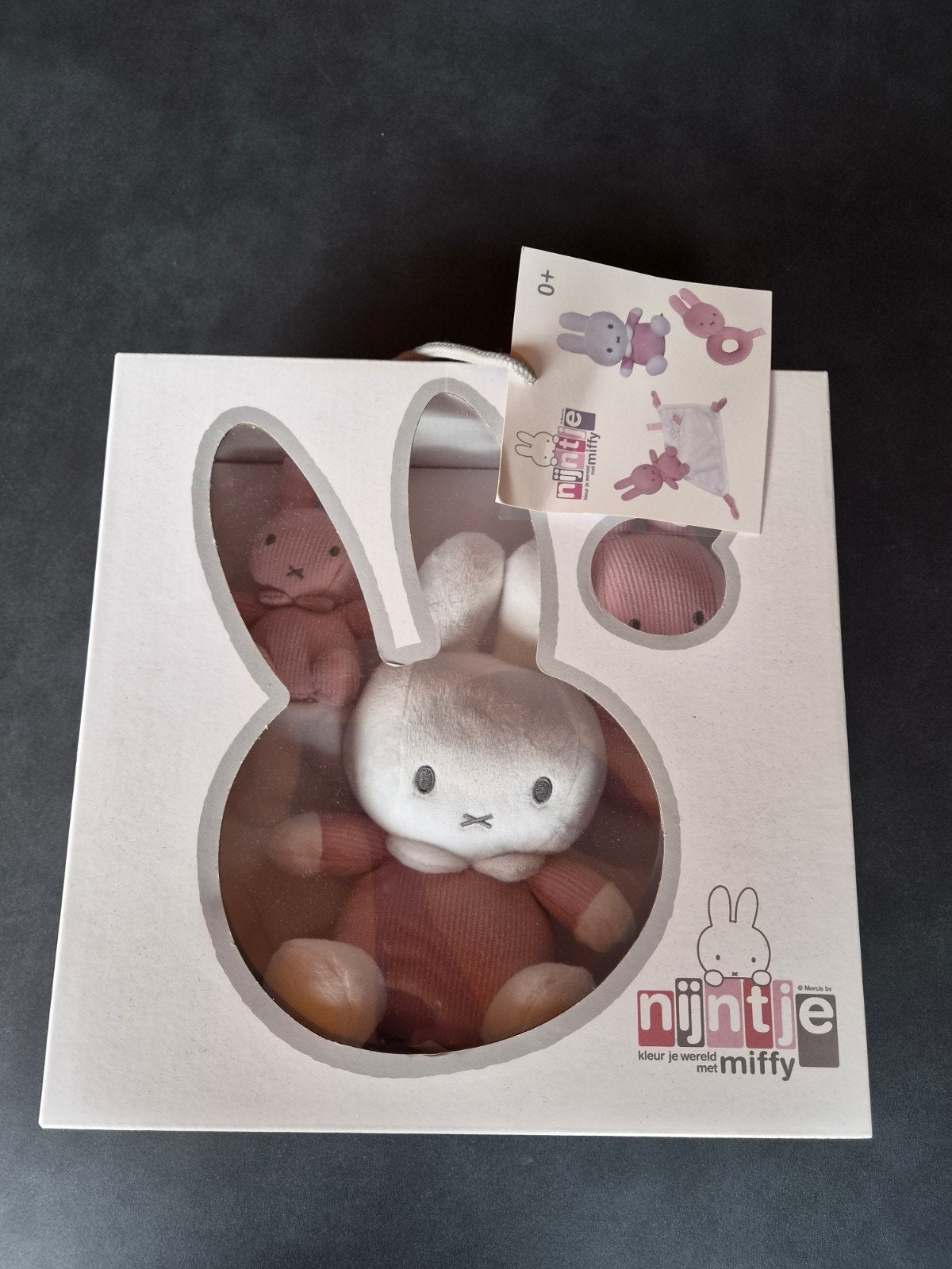 Nijntje rammelaar en knuffel set - Nieuw in doos, Ophalen, Nieuw, Rammelaar