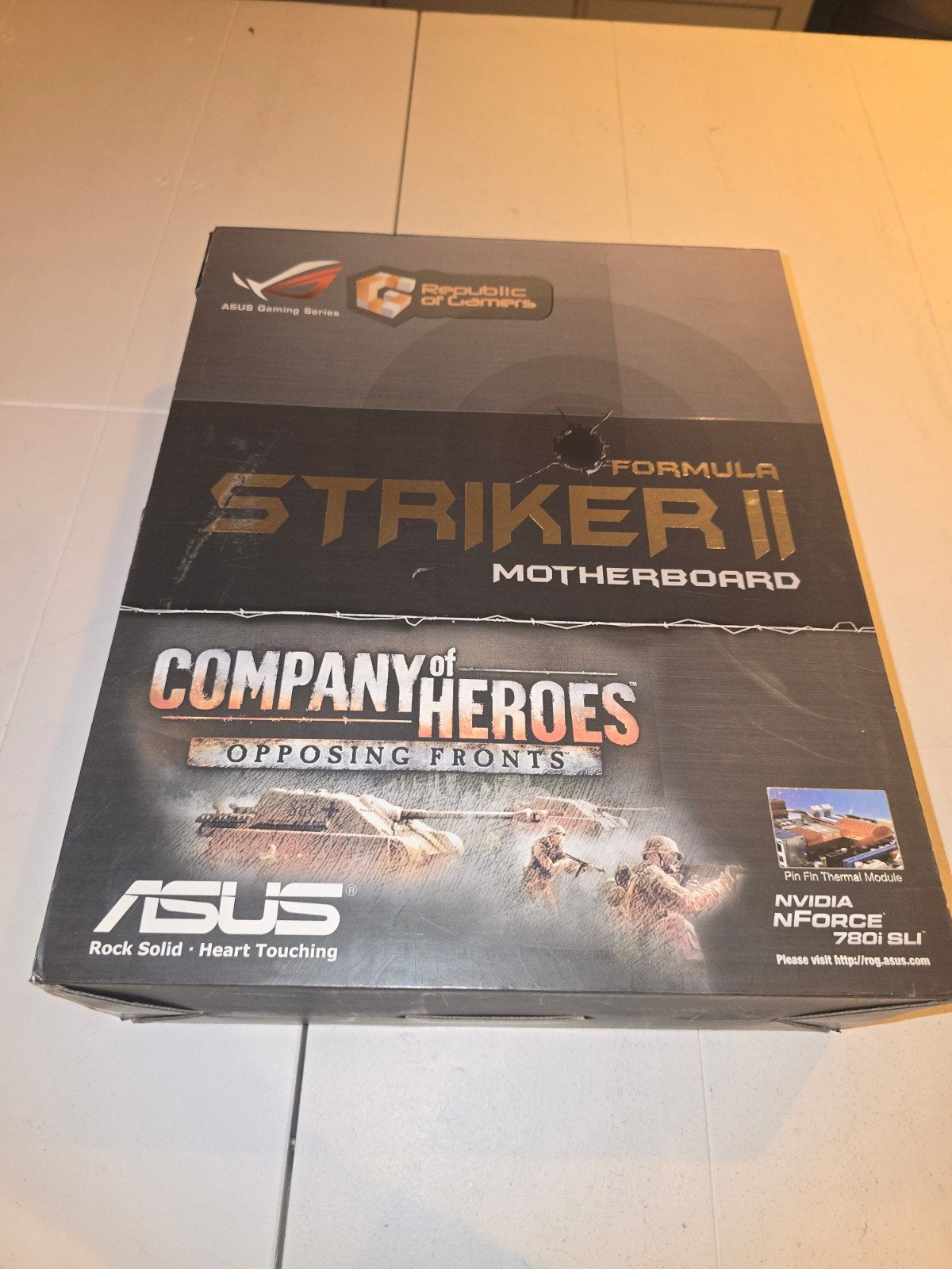 ASUS Striker II Formula Moederbord - NVIDIA nForce 780i SLI, Computers en Software, Vintage Computers, Ophalen of Verzenden