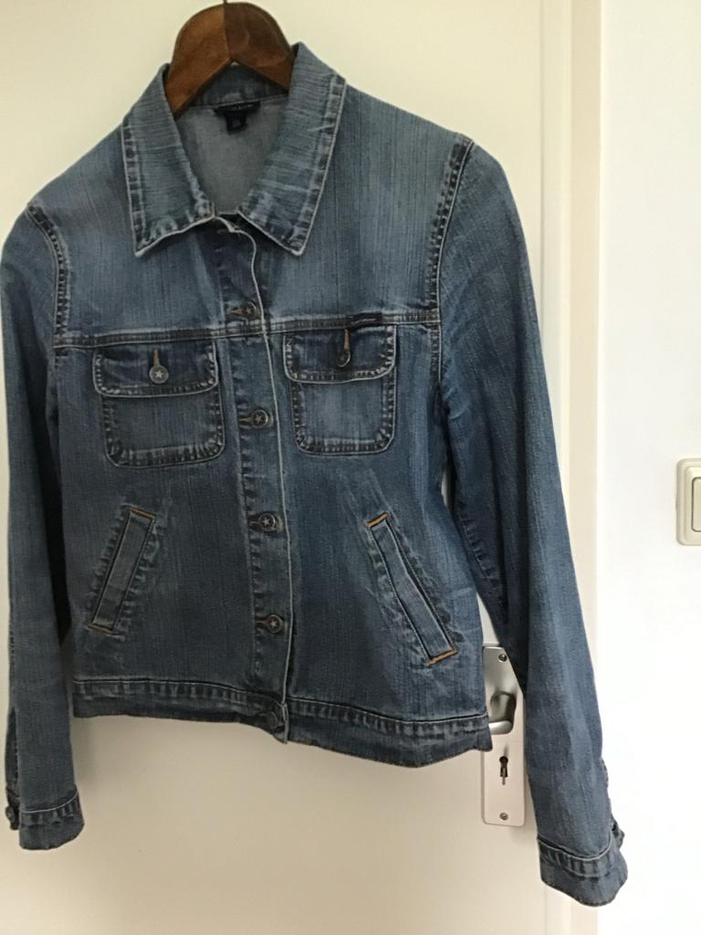 GANT jeansjasje dames - Zo goed als nieuw, Ophalen of Verzenden, Zo goed als nieuw, Blauw