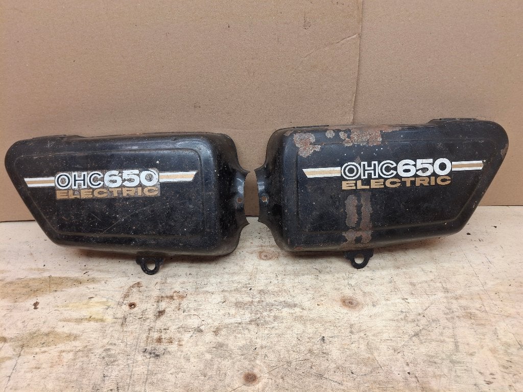Set zijpanelen Yamaha XS650 (XS 650 447 TX650 tx xs1 xs2) 7L, Gebruikt, ., Ophalen of Verzenden, .