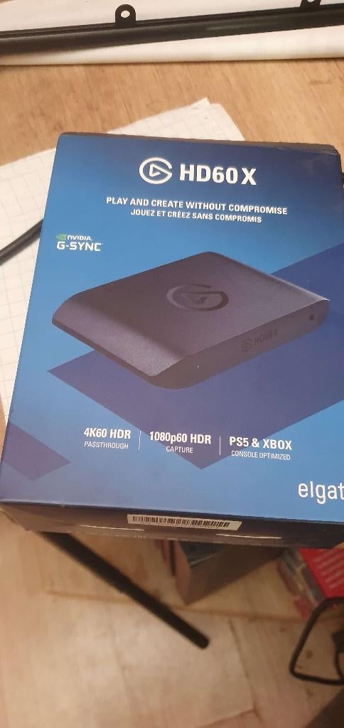 Elgato HD60X capture card, Computers en Software, Capture cards, Nieuw, Ophalen of Verzenden