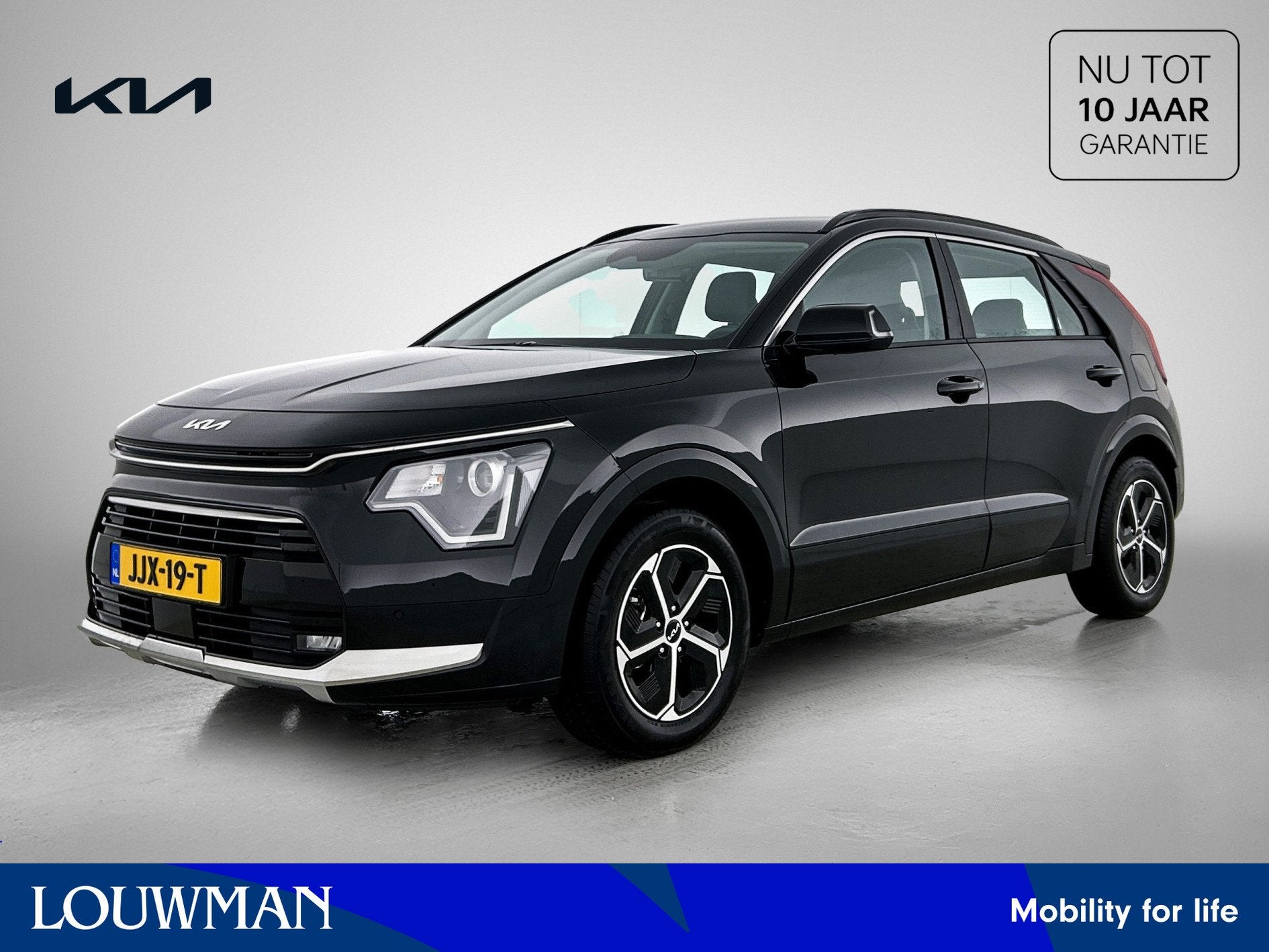 Kia Niro 1.6 GDi Hybrid DynamicLine Navigatie | Climate Cont, Leder en Stof, Origineel Nederlands, Bedrijf, Kia Top Selectie