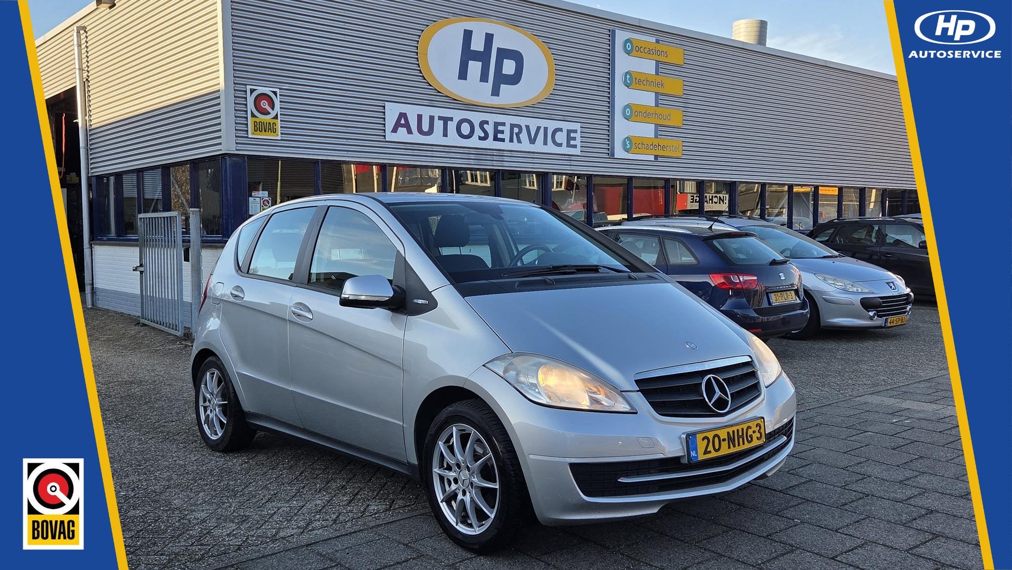 Mercedes-Benz A-klasse 160 BlueEFFICIENCY Business Class, Voorwielaandrijving, Stof, 49 €/maand, Handgeschakeld