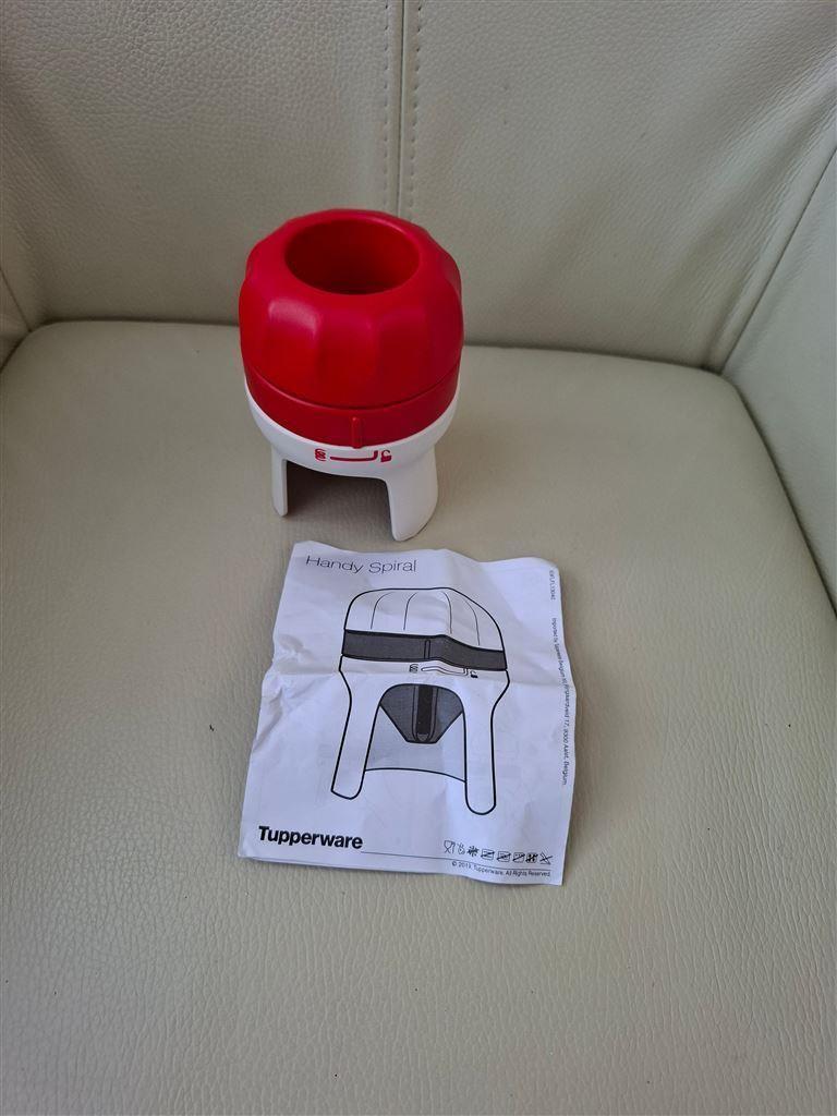 Handy Spiral, Spiraliser Tupperware, Ophalen of Verzenden, Nieuw, Rood, Beker of Kan