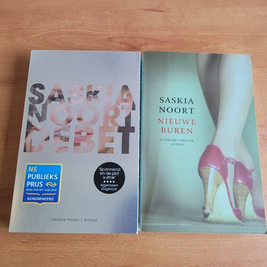 2 boeken Saskia Noort, Ophalen of Verzenden, Zo goed als nieuw, Saskia Noort, Nederland