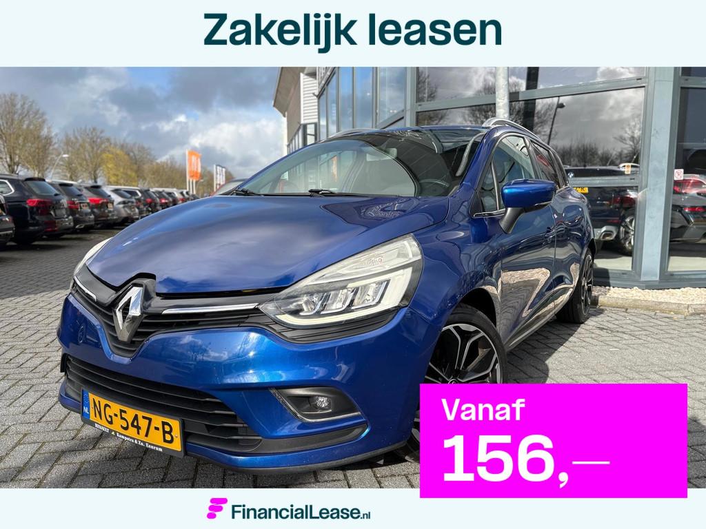 Renault Clio Estate 1.2 TCe Intens | Automaat | Trekhaak | B, Gebruikt, 4 cilinders, Leder en Stof, Origineel Nederlands