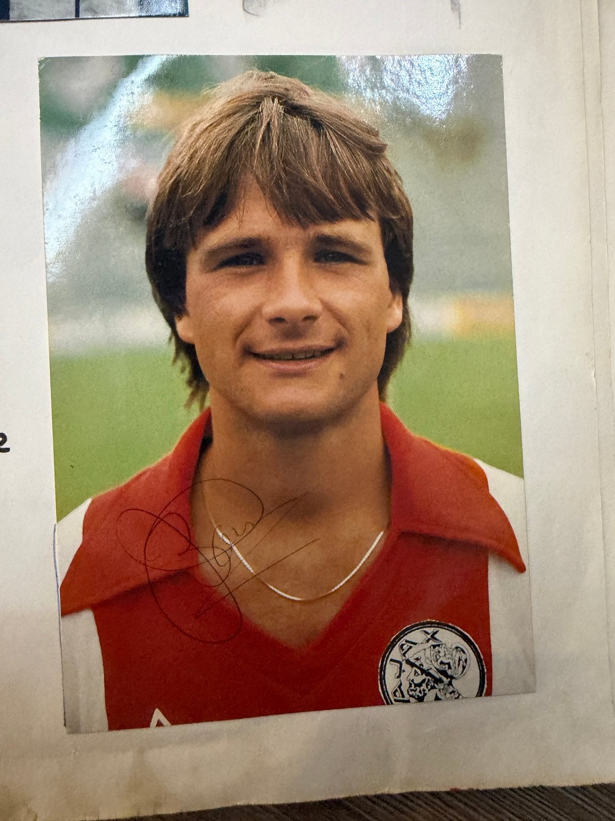 Peter Boeve - Originele handtekening op spelerskaart Ajax, Ophalen of Verzenden, Gebruikt, Ajax, Spelerskaart