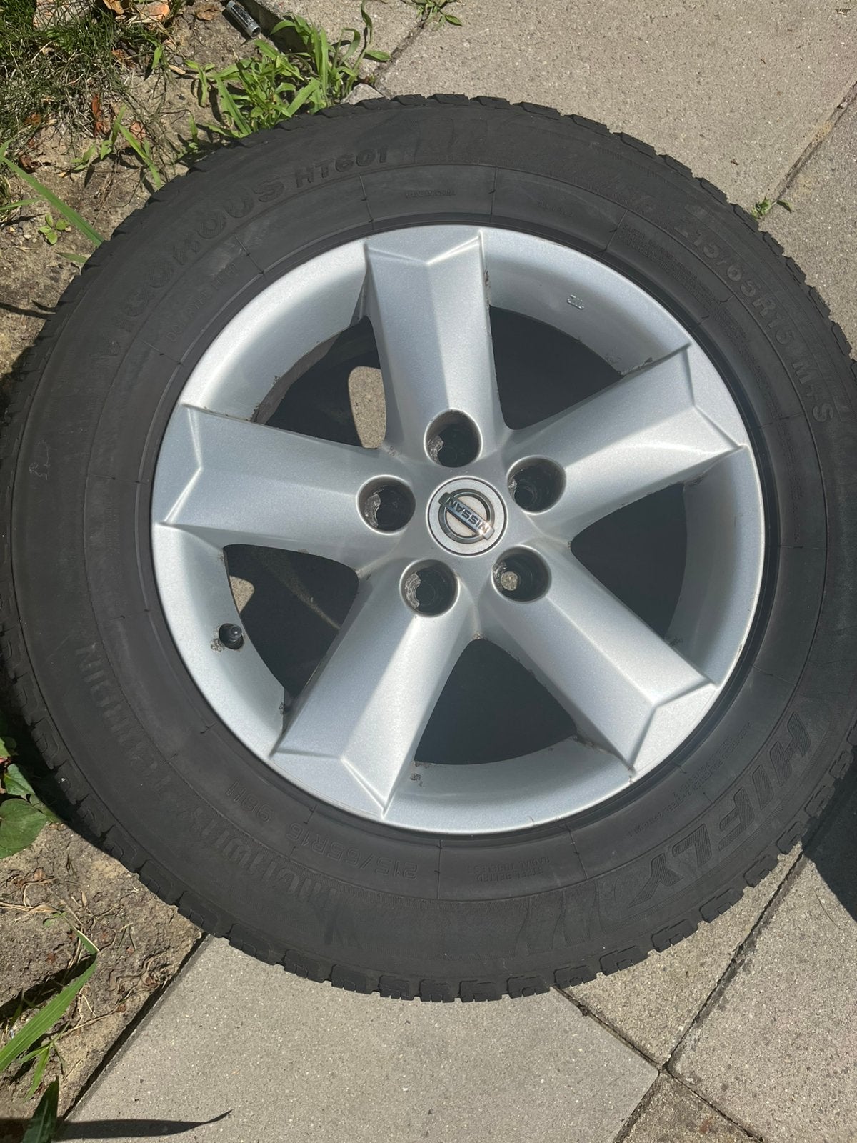 Nissan Qashqai auto velgen, Ophalen