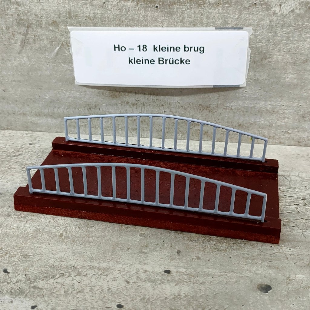 modeltrein Ho – 18  Klein Brug van koperdraad, Hobby en Vrije tijd, Modeltreinen | H0, Overige merken, Gelijkstroom, Natuur, Nieuw