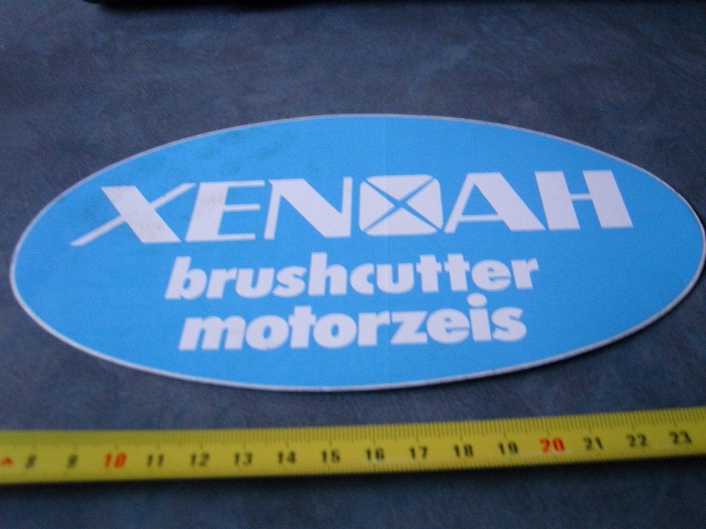 sticker XEN AH  brushcutter motorzeis, Ophalen of Verzenden, Zo goed als nieuw