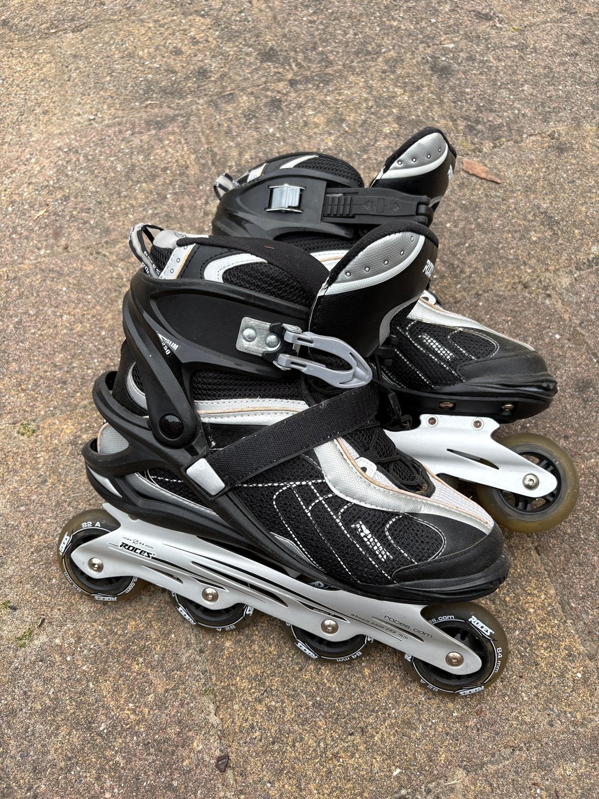 Roces skates maat 47, Ophalen, Gebruikt, Inline skates 4 wielen, Heren