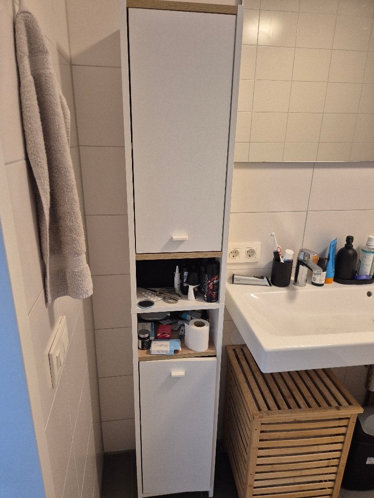Bathroom cabinet, Ophalen, Minder dan 50 cm, Overige typen, Zo goed als nieuw