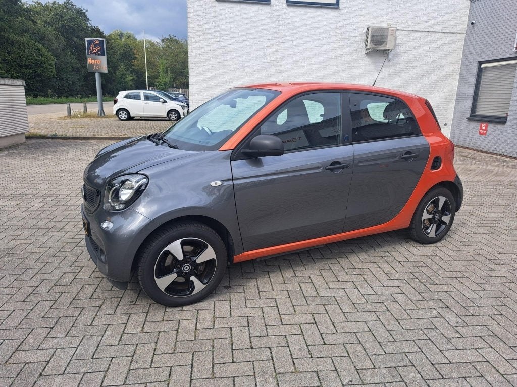 Smart ForFour Electric Drive 82pk Aut. 2019 Grijs, Auto's, Automaat, Achterwielaandrijving, 1100 kg, 55 min