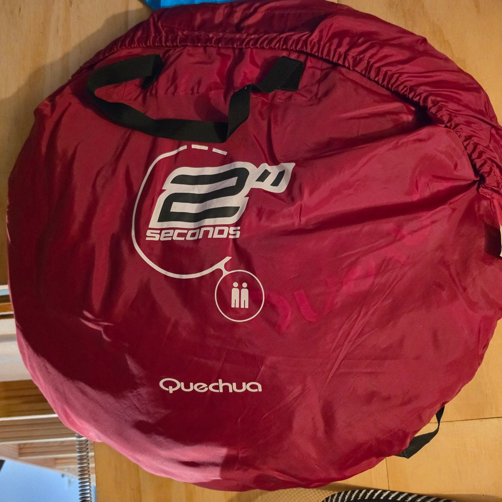 Quechua 2 Seconds tent 2 personen, Ophalen of Verzenden, Gebruikt