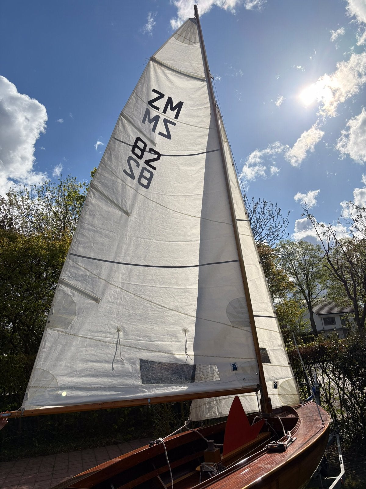 Mooie houten zeilboot - Zuidlaardermeer Jol, Ophalen, Gebruikt