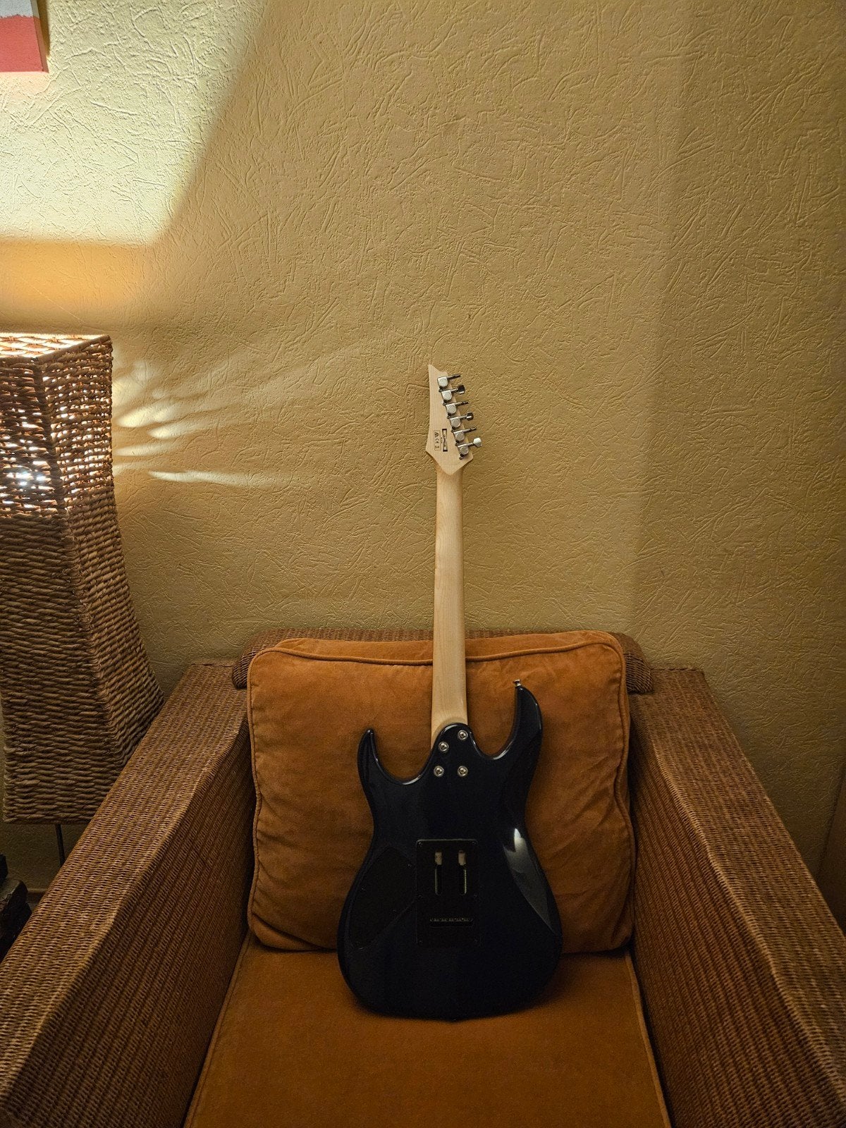 Ibanez GRG121SP elektrische gitaar met versterker en kabel., Ophalen, Ibanez, Met versterker, Zo goed als nieuw