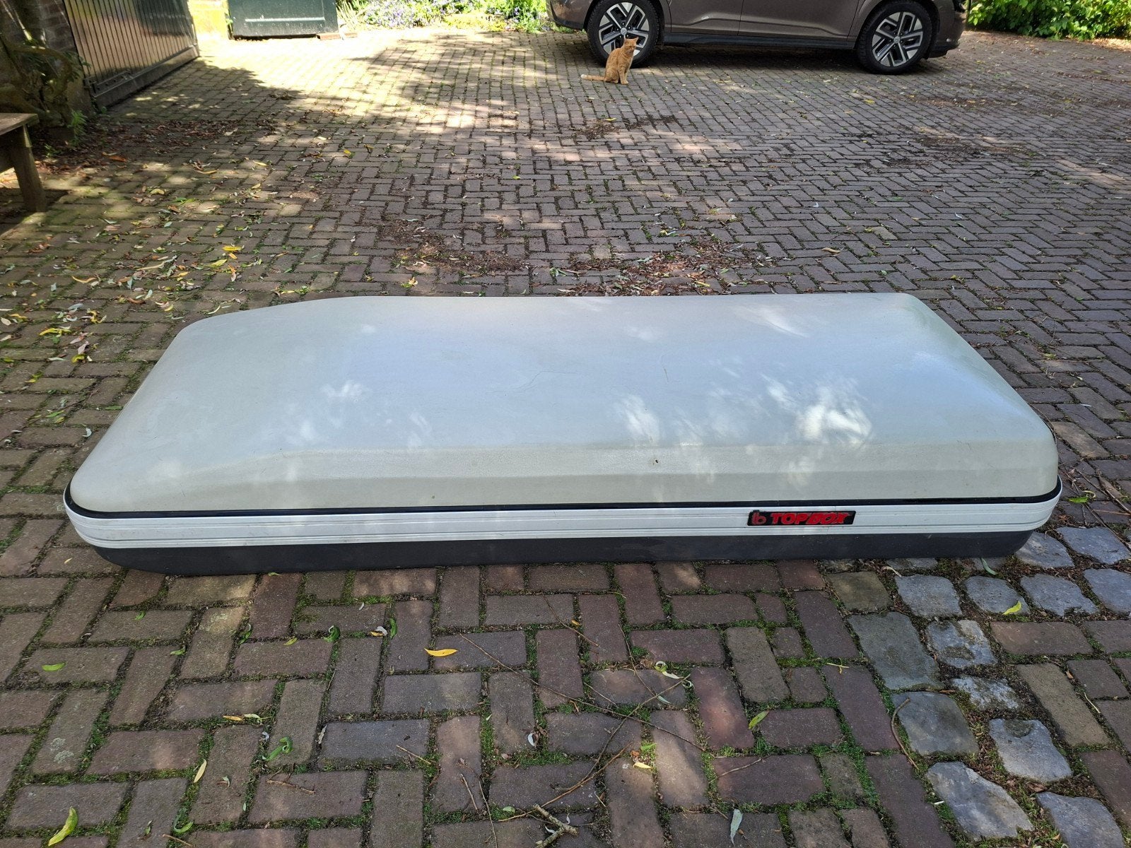 Topbox Dakkoffer - 2.20m lang, 0.90m breed, ca. 600L, Auto diversen, Dakkoffers, Ophalen