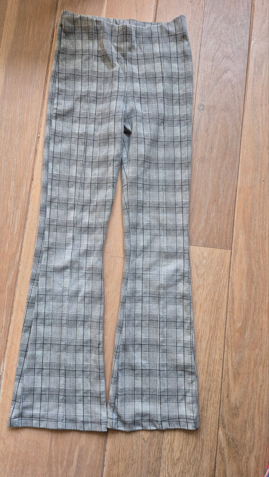 Zara geruite flared broek maat 152, Broek, Gebruikt, Meisje, Ophalen of Verzenden