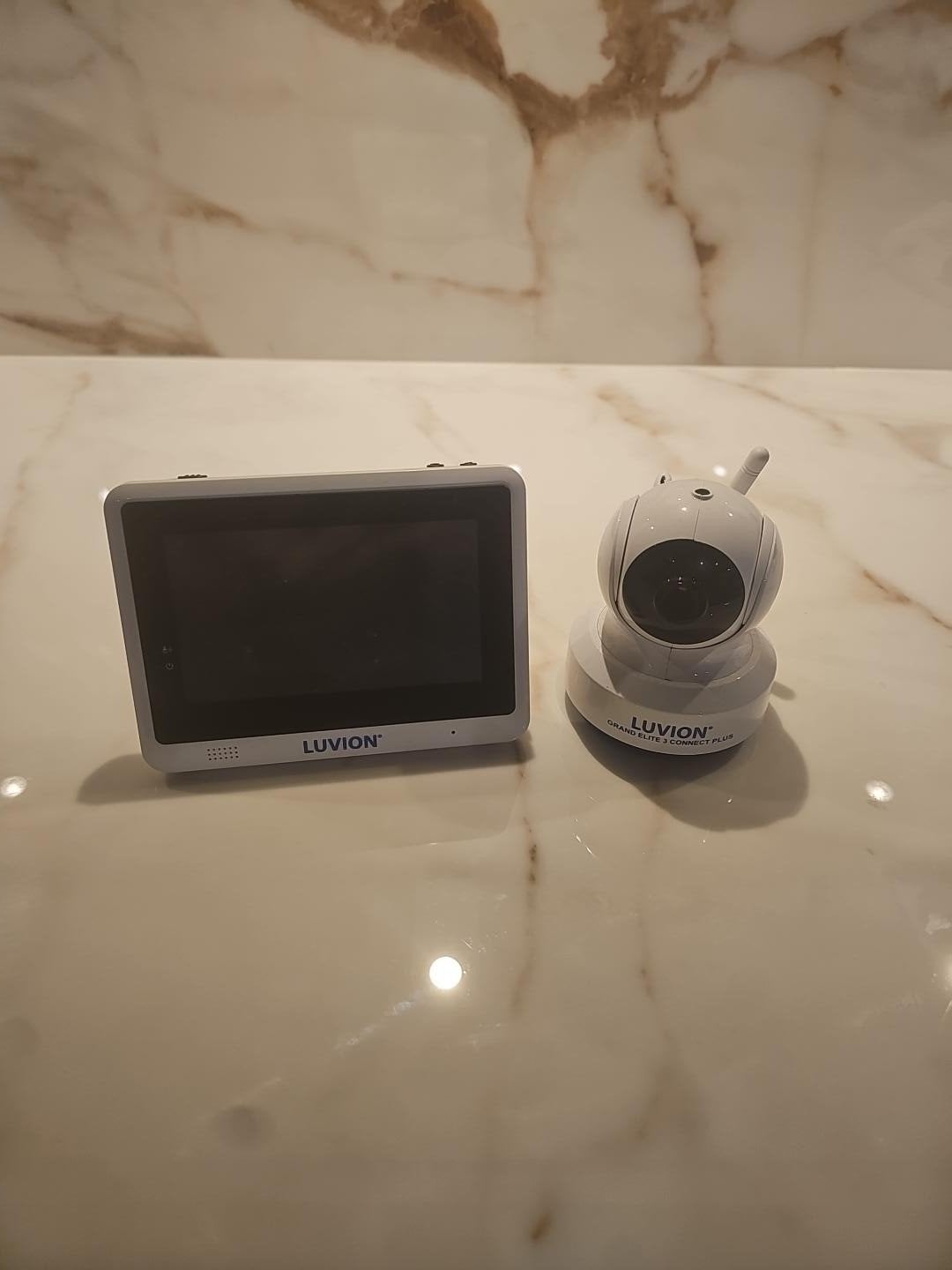 Luvion Grand Elite 3 Connect Plus Babyfoon, Ophalen of Verzenden, Zo goed als nieuw, 250 meter of meer, Camera