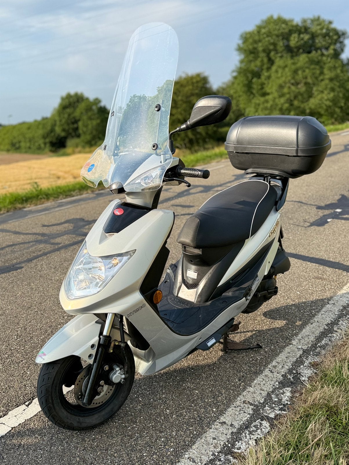 Kymco Agility 50cc Scooter - Geel kenteken, Goed onderhouden, Ophalen, Gebruikt, Maximaal 45 km/u, Agility