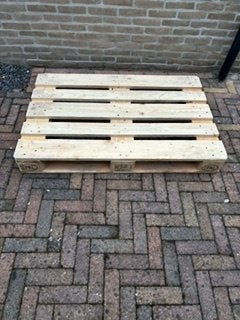 EPAL Europallet 80x120 cm z.g.a.n., Doe-het-zelf en Verbouw, Hout en Planken, Ophalen, Zo goed als nieuw, 50 mm of meer, Pallet