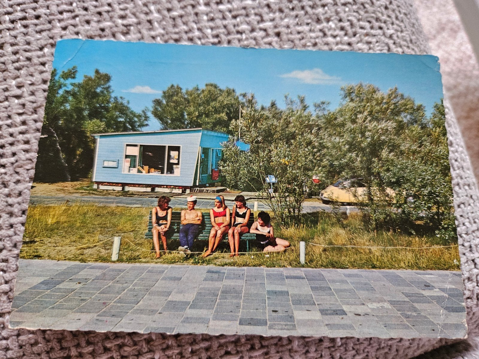 Renesse  Camping Schouwen Renesse Zeeland, Ophalen of Verzenden, 1960 tot 1980, Gelopen, Zeeland