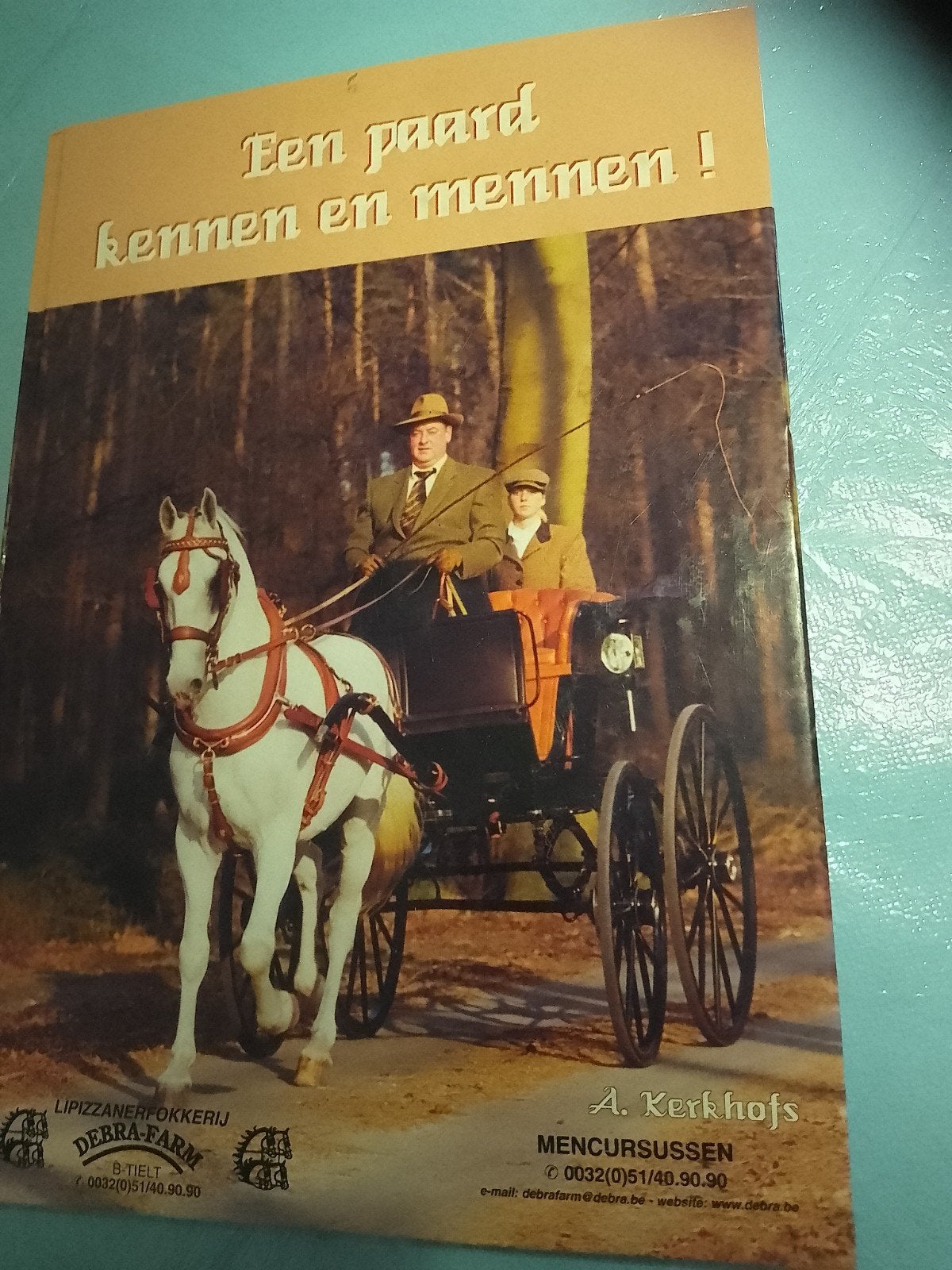 Boek: Een paard kennen en mennen! (A. Kerkhofs), Boeken, Ophalen of Verzenden