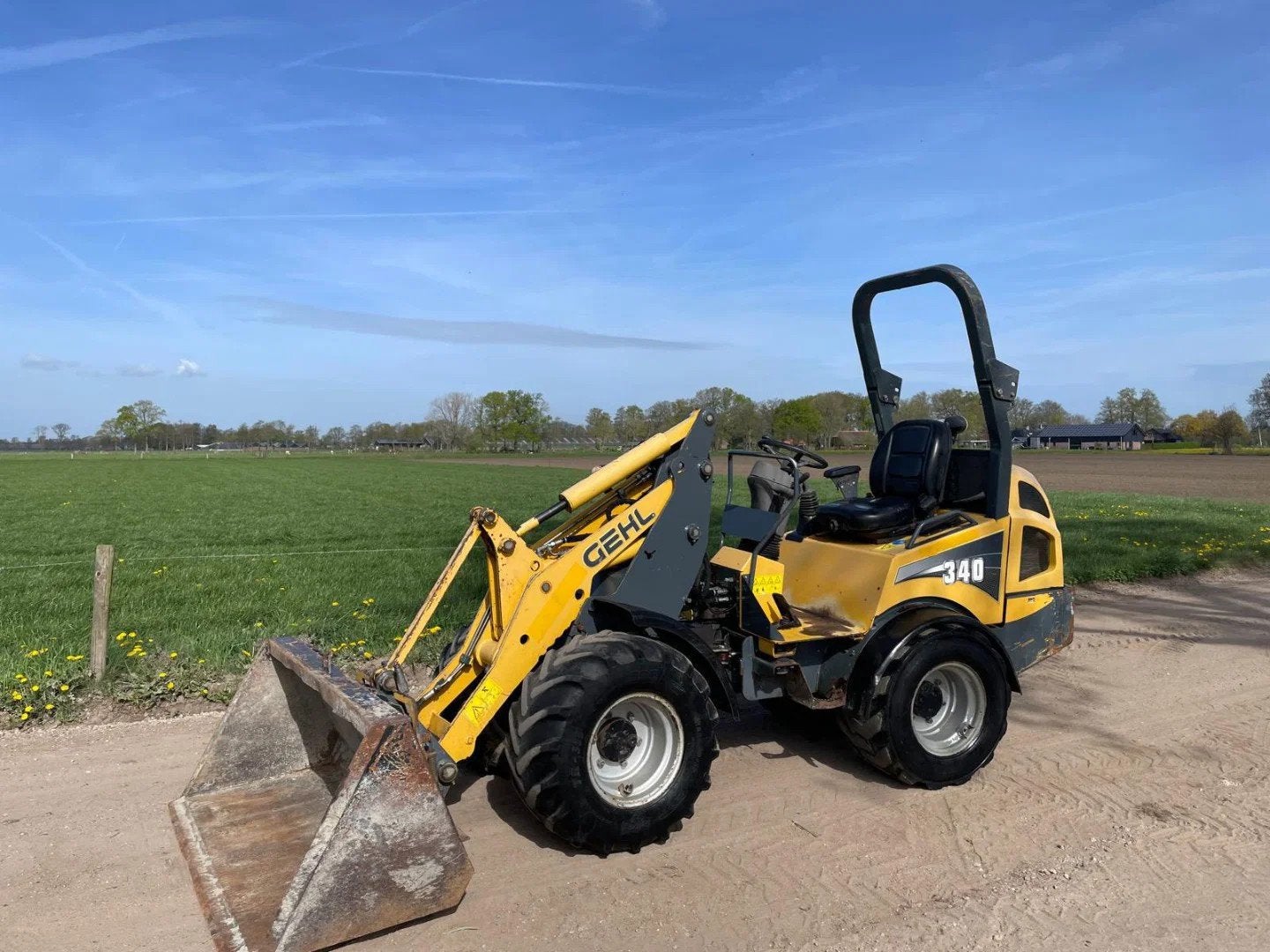 Gehl 340 Shovel Loader (bj 2015), Wiellader of Shovel